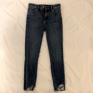 Abercrombie and Fitch Simone High Rise Ankle skinny jean size 28 (6 regular)